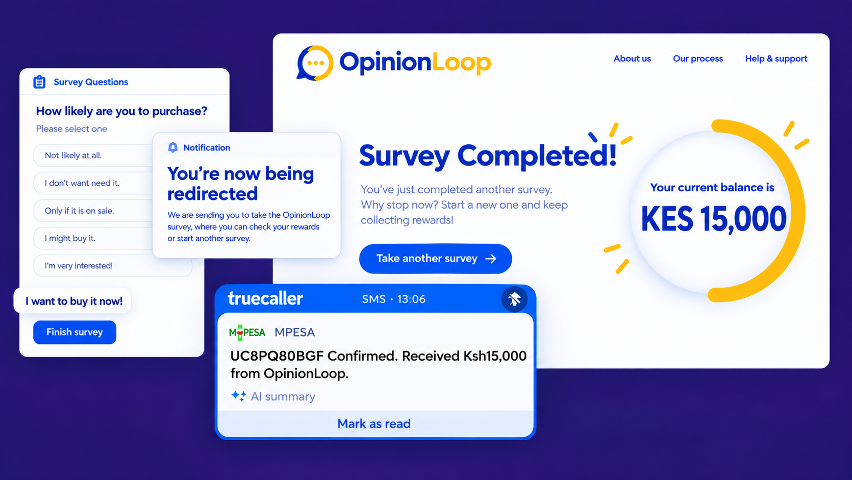 Register at OpinionLoop